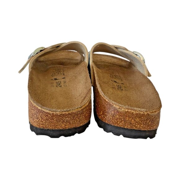 Birkenstock Birki's Floral Pattern Criss Cross Straps Sz 38.50 US 7.5-8 Germany - Picture 3 of 11